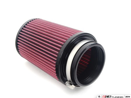 ES#3086103 - 003675ecs04aKT - ECS High Flow Luft-Technik "Oiled" Air Filter (3 5/8" inlet) - High flow, reusable air filter. Used as a replacement filter to an ECS intake system or for your custom intake project. 5.25" Base OD / 7" Filter Height / 4.5" Top OD - ECS - Audi BMW Volkswagen