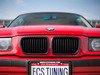 ES#1892381 - BM01-3602-B - Facelift Style Blackout Grille Set - Matte Black - E36 LCI - Add black out styling to your facelift E36 BMW in minutes! - ECS - BMW