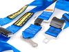 ES#2771831 - SR16191-E90 - Quick Fit Harness - Blue - Left - A DOT approved harness that utilizes factory attachment points - Schroth - BMW