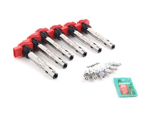 ES#2539049 - 06E905115E - Ignition Service Kit - Includes six ignition coil packs & six NGK spark plugs - Assembled By ECS - Audi