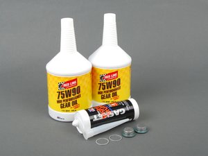 ES#2695548 - 33117525064KTX5 - Rear Differential Service Kit - Everything needed to do a proper rear differential service - Assembled By ECS - BMW