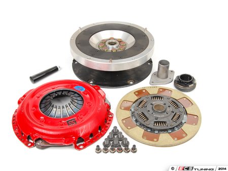 ES#3106550 - ks4b8sstzKT - Stage 3 Endurance Clutch Kit - Designed for dedicated track cars. Conservatively rated at 650ft/lbs. - South Bend Clutch - Audi