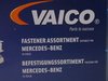 ES#2769943 - V991011 - Mercedes-Benz Fastener Assortment Kit - Great kit to have around for any Mercedes-Benz enthusiast; secure rattling, loose, or hanging parts without placing an order for each one - Vaico Q+ - Mercedes Benz