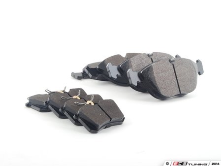 ES#2765640 - mkivr32bk4KT - Front & Rear Hawk HPS Performance Brake Pad Kit - One of the best all around composite pads - Hawk - Volkswagen