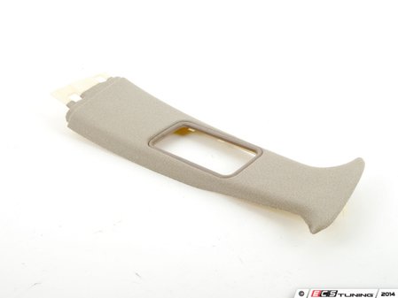 ES#113416 - 51438138856 - Parchment Upper B-Pillar Trim - Right - Replacement interior B-pillar trim - Genuine BMW - BMW