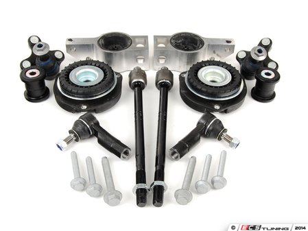ES#2210298 - 1K01992 - Front Suspension Refresh Kit - Stage 2 - Includes tie rods, strut mounts, ball joints and S3 Control Arm Mounts - Assembled By ECS - Audi