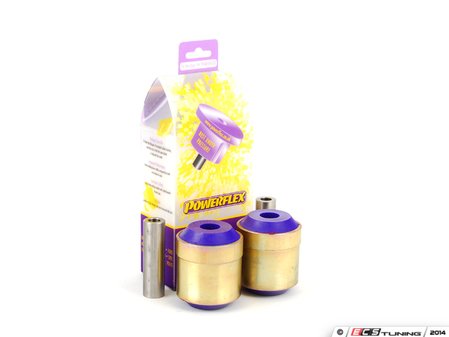ES#2650419 - PFF5-302-21x2 - Performance Polyurethane Front Sway Bar Bushing Set - Stiffer bushings allow sway bars to work at their fullest potential. For 21mm front sway bar. - Powerflex - BMW
