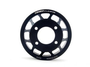 ES#2739224 - 001977ECS03A - Aluminum Water Pump Pulley - Black - Finally, a durable, attractive water pump pulley that won't break! - ECS - 