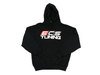 ES#2597985 - 4997M-BLK-M - Black ECS Hooded Sweatshirt - Medium - (NO LONGER AVAILABLE) - These hoodies generally run small and tend to shrink, so order one size up for the perfect fit after being washed - ECS - 
