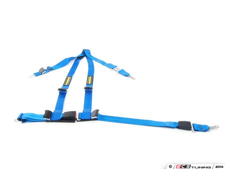 ES#2771831 - SR16191-E90 - Quick Fit Harness - Blue - Left - A DOT approved harness that utilizes factory attachment points - Schroth - BMW