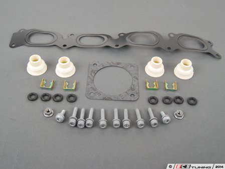 ES#2770001 - 06B129717FKT1 - Intake Manifold Installation Kit - Everything you need to remove and re-install your intake manifold - Assembled By ECS - Audi