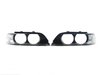 ES#2738379 - 63128375301KT1 - Headlight Lens Cover Set - Eliminate the "sand-blasted" look of high mileage headlights. Features clear corner markers. - Bremmen Parts - BMW