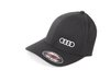 ES#2957089 - ACMAWC203BKS/M - Audi Cap With Flex Fit Technology - Small To Medium - (NO LONGER AVAILABLE) - Sleek black cap with Audi rings - Genuine Volkswagen Audi - 
