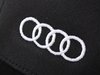ES#2957089 - ACMAWC203BKS/M - Audi Cap With Flex Fit Technology - Small To Medium - (NO LONGER AVAILABLE) - Sleek black cap with Audi rings - Genuine Volkswagen Audi - 