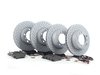 ES#2594627 - 99635140501OEKT - Front & Rear Brake Service Kit - Featuring Zimmerman rotors and Textar brake pads - Assembled By ECS - Porsche