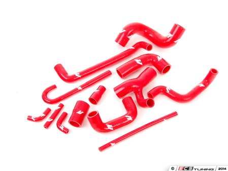 ES#2764436 - MMHOSEE3088RD - Silicone Hose Kit - Red  - Industry-standard performance cooling hoses - with a lifetime warranty! - Mishimoto - BMW
