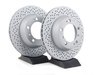 ES#2594629 - 99635140501PERKT - Performance Front & Rear Brake Service Kit - Featuring Zimmerman rotors and Hawk HPS brake pads - Assembled By ECS - Porsche