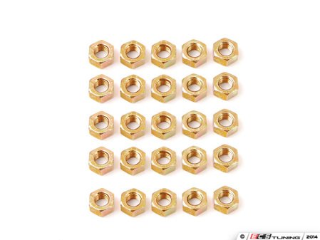 ES#2538064 - 07119922038kt - Hex Nut - Pack Of 25 - M5 - Genuine BMW - BMW