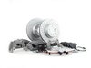 ES#2718596 - 34116773201KT1 - OE Front Big Brake Kit - Cross Drilled & Slotted - (NO LONGER AVAILABLE) - Upgrade to 348x30mm ECS V5 cross drilled & slotted rotors and larger calipers from the 335I - Assembled By ECS - 
