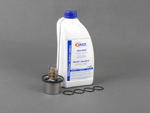 ES#2718469 - 11537836155KT1 - Thermostat Replacement Kit - Includes thermostat with o-ring, and coolant - Assembled By ECS - BMW