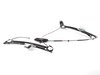 ES#2715271 - 8T0837462D - Front Window Regulator - Right - Does not include the window motor - Genuine Volkswagen Audi - Audi
