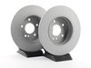 ES#2561824 - 2104231012 - Rear Brake Rotors - Pair - Solid Rotors - 290mm Diameter - ATE - Mercedes Benz