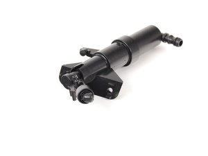 ES#448952 - 8J0955101A - Headlight Washer Jet Assembly - Left - Located in the front bumper below the cap - Genuine Volkswagen Audi - Audi