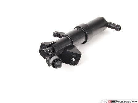 ES#448952 - 8J0955101A - Headlight Washer Jet Assembly - Left - Located in the front bumper below the cap - Genuine Volkswagen Audi - Audi