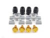 ES#2776695 - UP83248A - Rear Pad And Rotor Installation Kit  - All the caliper hardware and wear components for a clean and proper brake install - NAPA - Volkswagen