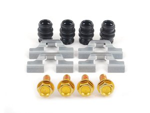 ES#2776695 - UP83248A - Rear Pad And Rotor Installation Kit  - All the caliper hardware and wear components for a clean and proper brake install - NAPA - Volkswagen