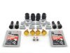 ES#2763488 - 1J0698451RINSkt -  Rear pad and rotor installation kit - Complete - All the caliper and carrier hardware, wear components and lubricant for a clean and proper brake install - Assembled By ECS - Audi Volkswagen