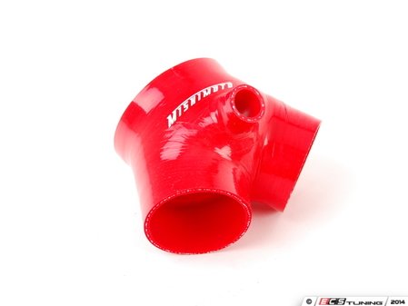 ES#2764193 - MMHOSEAUDTBRD - Throttle Body Boot - Red - (NO LONGER AVAILABLE) - Replaces the troublesome and weak 'Y' boot - Mishimoto - 
