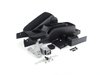 ES#2602503 - 1J0863323AC2QLKT - Complete Center Console Conversion Kit - Black Cloth - Includes the updated three cup center console and an entire center armrest - Assembled By ECS - Volkswagen