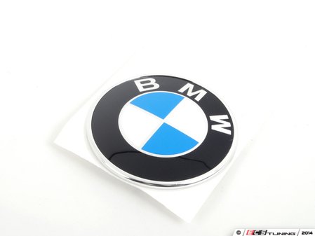 ES#79400 - 51148164928 - BMW Emblem / Roundel - Tired of looking at your faded BMW Badge? Replace it with the Genuine OEM Roundel - Genuine BMW - BMW