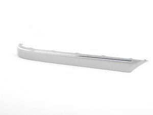 ES#1736105 - 20388528219999 - Rear Bumper Trim Strip - Right Side - Colorless (Color Code 9999) - Must be painted to match the color of your vehicle - Genuine Mercedes Benz - Mercedes Benz