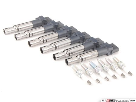 ES#2771872 - 95517022090KT2 - Ignition Service Kit - Includes spark plugs and ignition coils - Genuine Porsche - Porsche