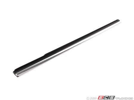 ES#96034 - 51368227685 - Quarter Glass Trim - Left - Chrome - Trim running horizontal from "B" pillar to "C" pillar under quarter window - Genuine BMW - BMW