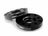 ES#2748262 - ECS40255571WBKT1 - ECS Wheel Spacer & Bolt Kit - 20mm With Black Conical Seat Bolts - Complete kit for two wheels, comes with everything you need to install spacers on your aftermarket wheels - ECS - Audi Volkswagen