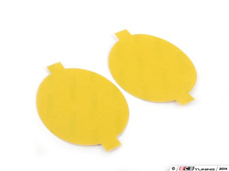 ES#2649948 - a135y - Fog Light Protective Film - Yellow - Provides custom looks and protection at the same time - Lamin-X - Audi