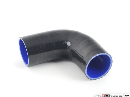 ES#1832275 - A90-60B - Universal Silicone 90 Elbow - 60mm - 2 3/8' ID Black - Universal 90 degree elbow for your needs - Forge - 