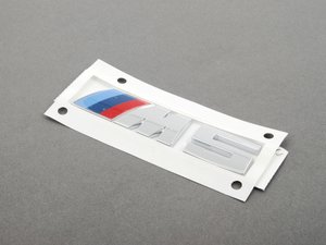 ES#2679113 - 51148060400 - F10 M5 M5 Trunk Emblem - Includes adhesive backing for easy installation - Genuine BMW - BMW