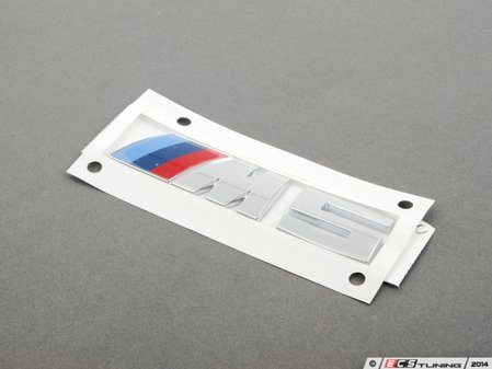 ES#2679113 - 51148060400 - F10 M5 M5 Trunk Emblem - Includes adhesive backing for easy installation - Genuine BMW - BMW
