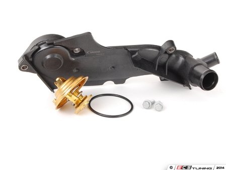 ES#2771457 - 078121121KKT - Thermostat Replacement Kit - Maintain proper operating temperature with a new thermostat, housing and hardware - Assembled By ECS - Audi