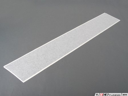 ES#2102015 - 51147281521 - Hood Stripe Left - Black with White Edges - Add some racing heritage to your hood - Genuine MINI - MINI