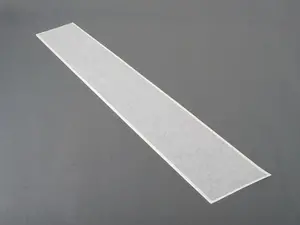 Hood Stripe Right - Black with White Edges