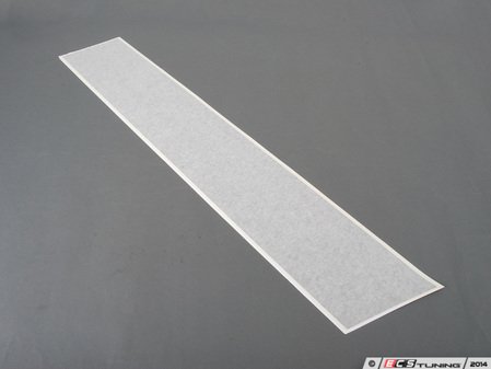 ES#2102016 - 51147281522 - Hood Stripe Right - Black with White Edges - Add some racing heritage to your hood - Genuine MINI - MINI