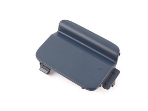 ES#76478 - 51127178183 - Rear Tow Hook Cover - Replacement rear bumper tow hook cover. Primed and ready for prep and paint. - Genuine BMW - BMW