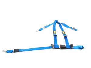 ES#2771865 - SR16651-56 - Quick Fit Harness - Blue - Right - A DOT approved harness that utilizes factory attachment points - Schroth - MINI