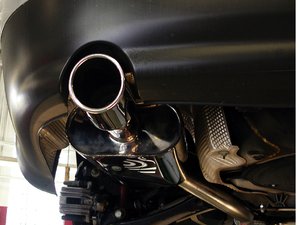 ES#7631 - FE100030 - Sport Cat-Back Exhaust System - 2.5" Fully Polished - (NO LONGER AVAILABLE) - Fully polished 2.5" system with dual 3" rolled edge polished tips - APR - 