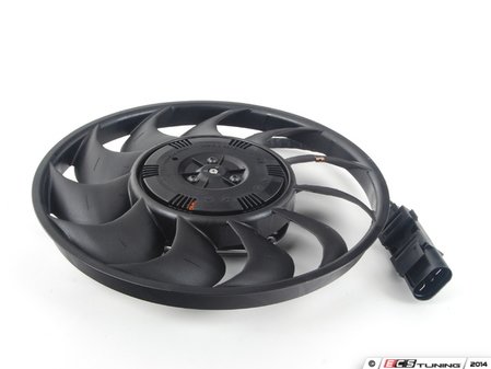 ES#452449 - 8K0959455H - Auxiliary Fan Assembly - Larger diameter fan on the left side - Genuine Volkswagen Audi - Audi